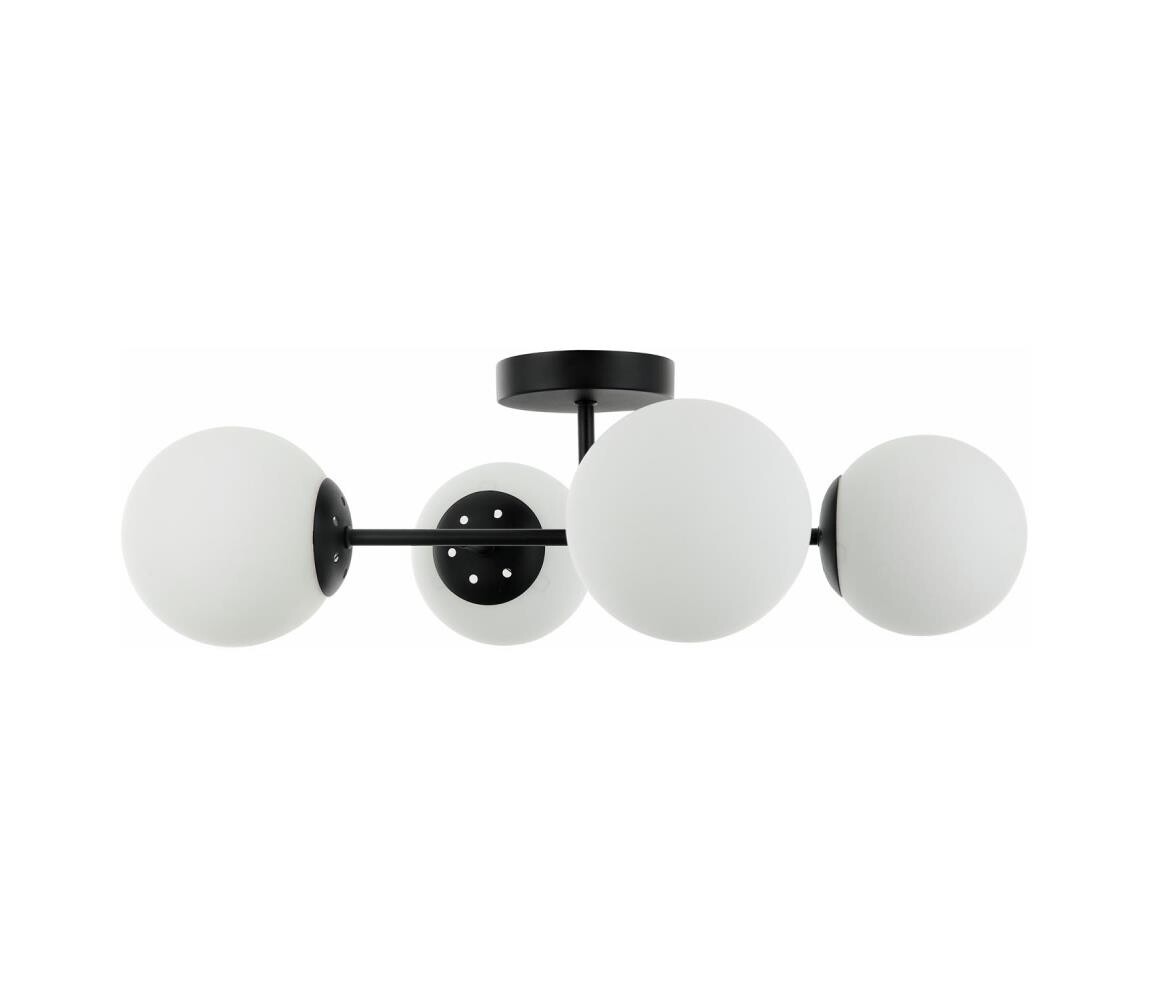 Přisazený lustr MADDIE 4xE14/5W/230V černá