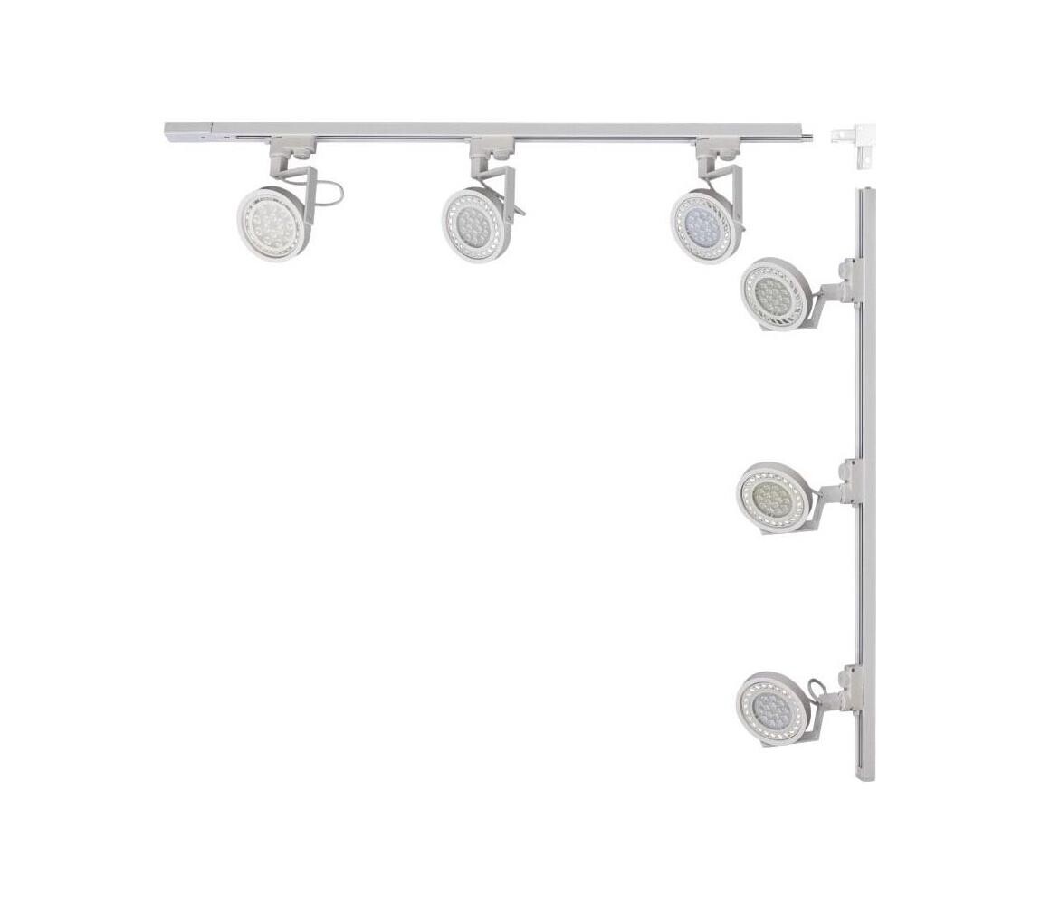 Zuma Line Zuma Line 3580 - Bodové svítidlo v lištovém systému MASTER 6xGU10/15W/230V bílá