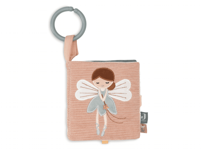 Jollein Textilní knížka s aktivitami Lovely Birds