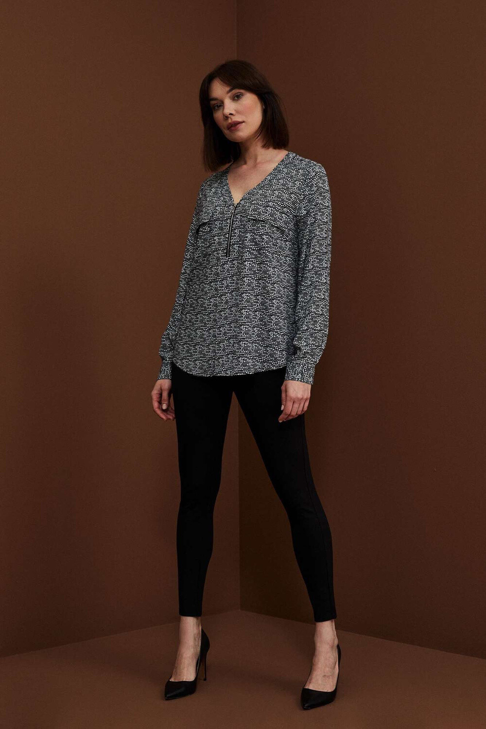 Marisse Shirt Z-Ko-3903 Black