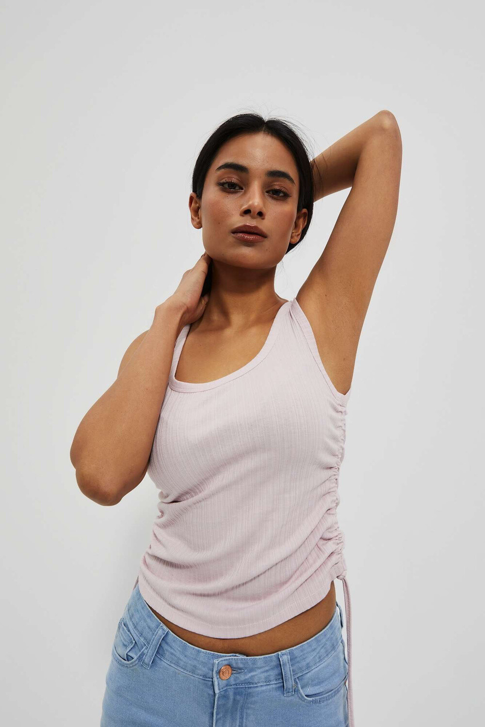 Marisse Women's T-Shirt L-Ts-4066 Lilac