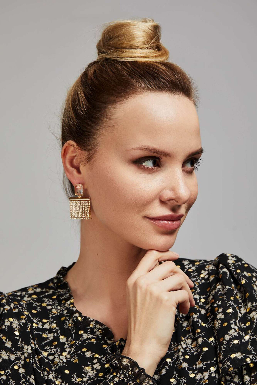 Marisse Earrings L-Kk-4003 Gold
