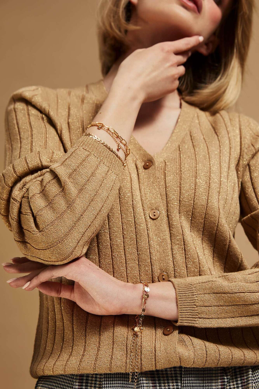 Marisse Bracelet L-Br-4006 Gold