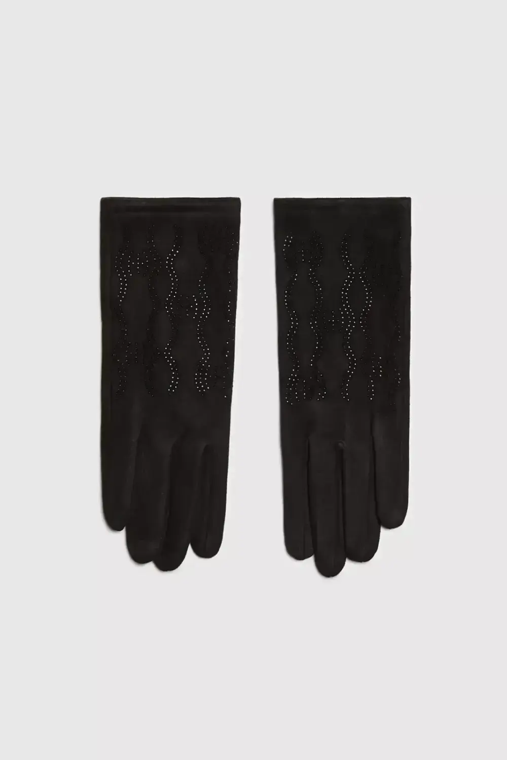 Marisse Gloves With Zircons
