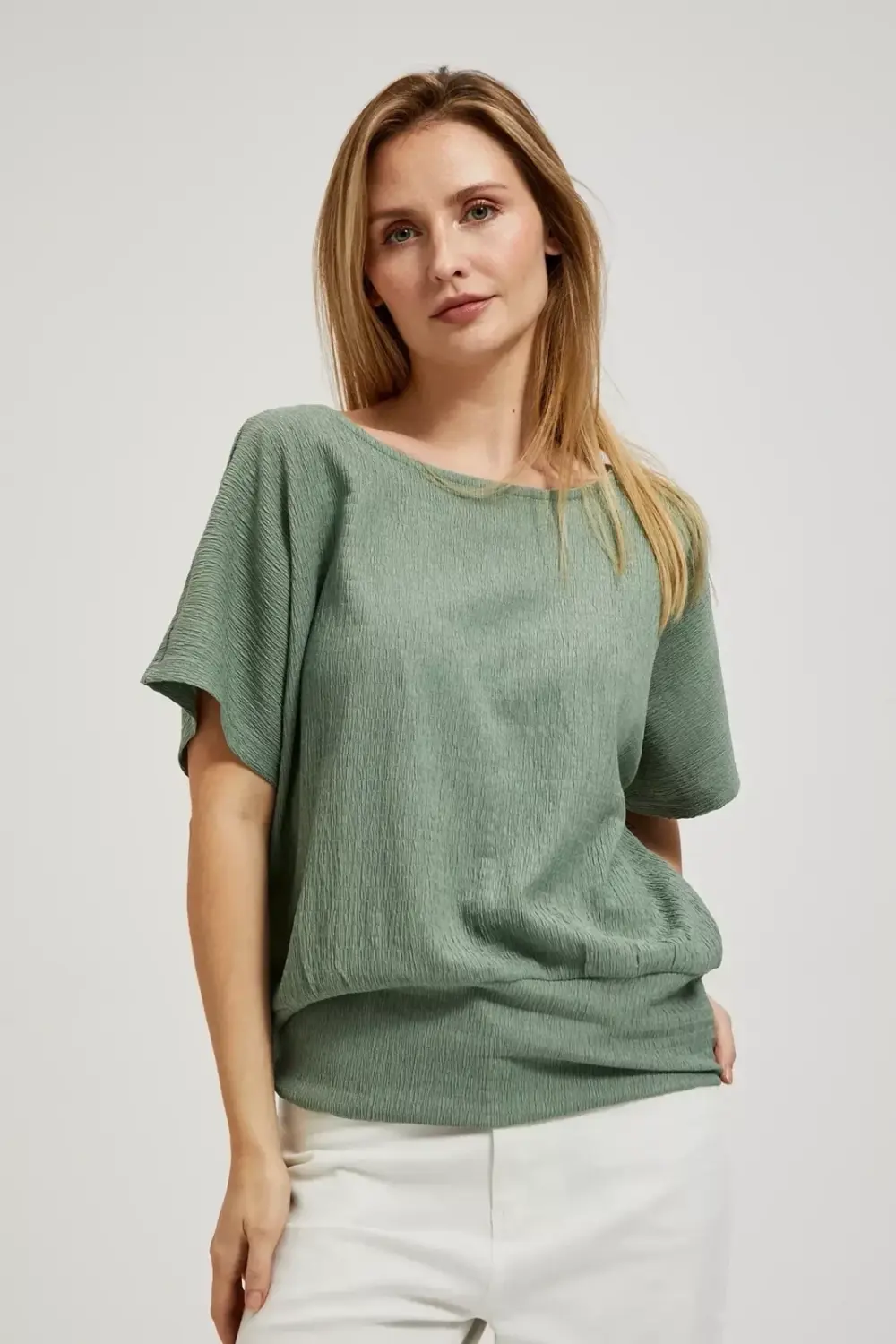 Marisse Women's Blouse L-Ts-4344 Olive