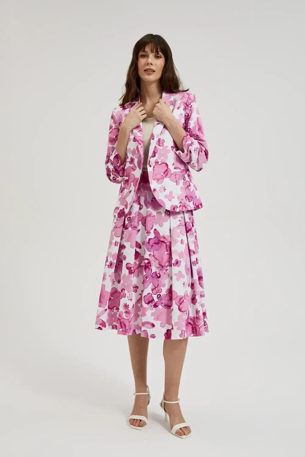 Marisse Women's Skirt L-Sc-4306 D.Pink