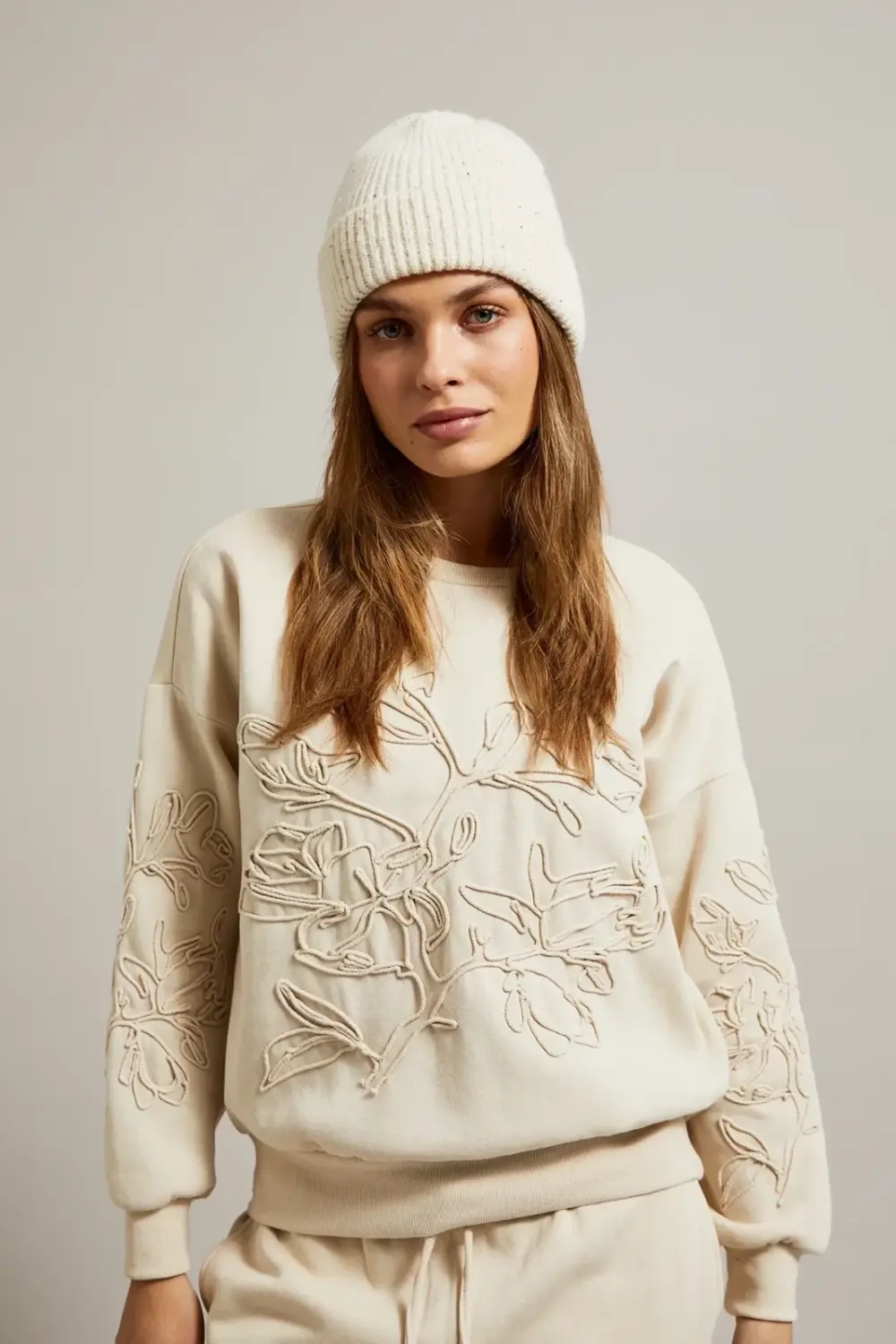 Marisse Women's Hat Z-Cz-4504 Off White