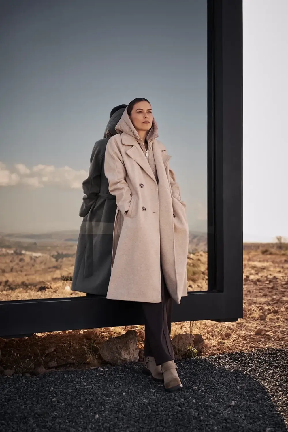 Marisse Women's Jacket Z-Ku-4515 Beige