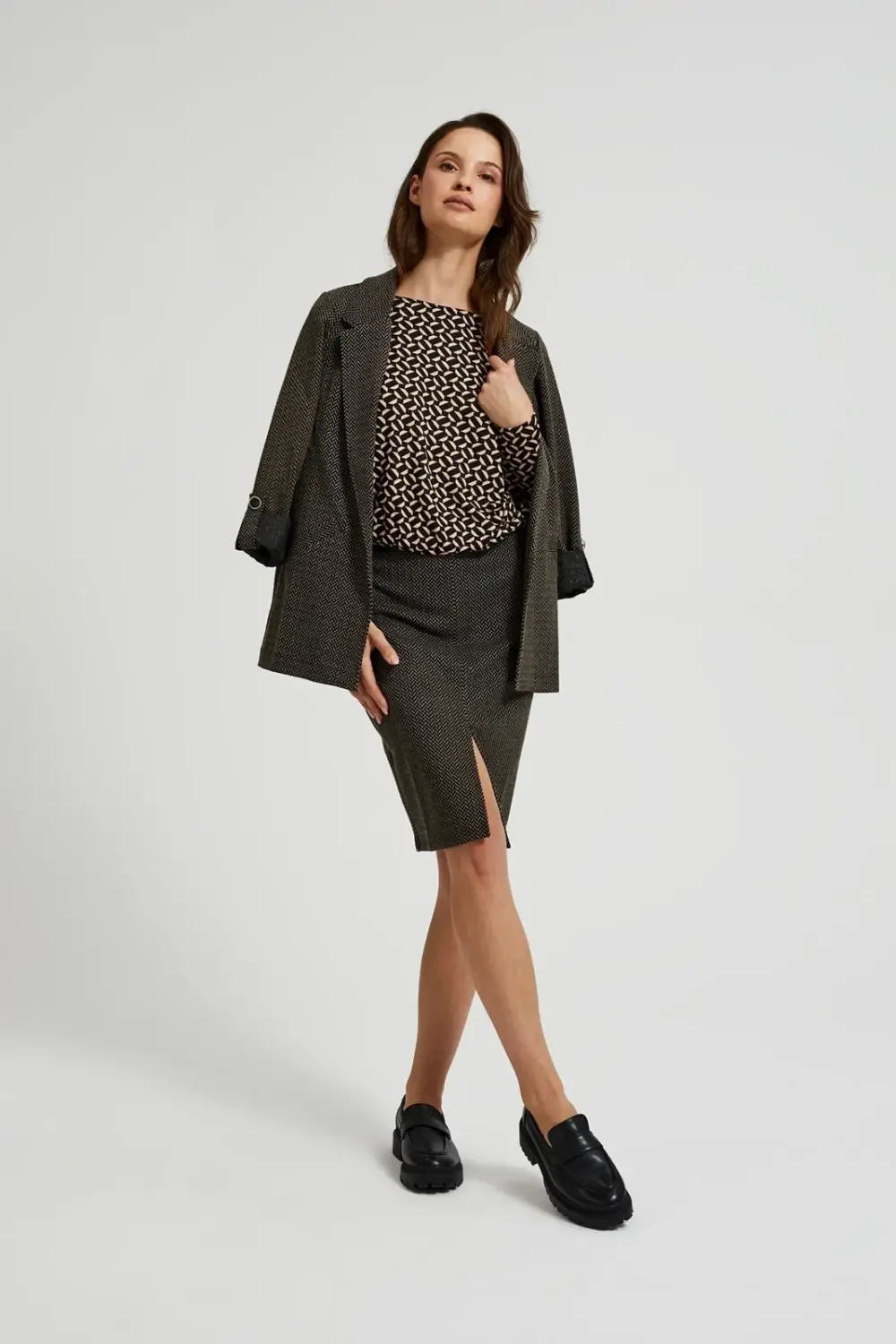 Marisse Women's Skirt Z-Sc-4502 Black