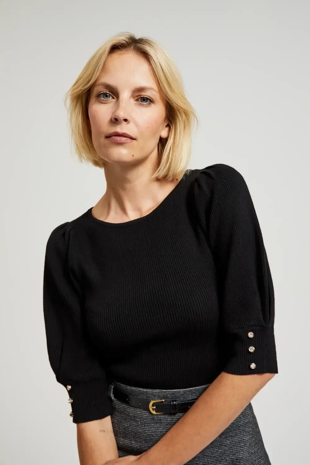 Marisse Women's Sweater Z-Sw-4507 Black