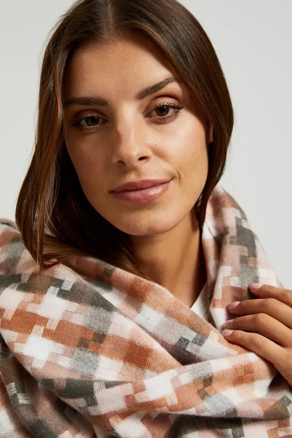 Marisse Women's Scarf Z-Sz-4507 Dusty Pink