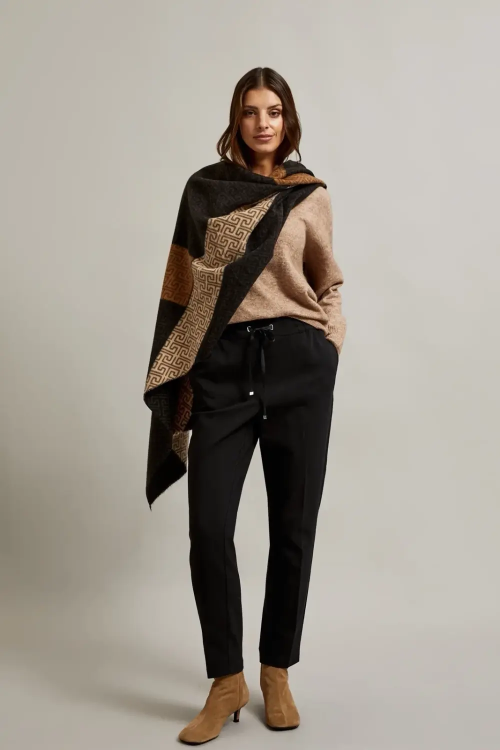 Marisse Women's Scarf Z-Sz-4516 Brown