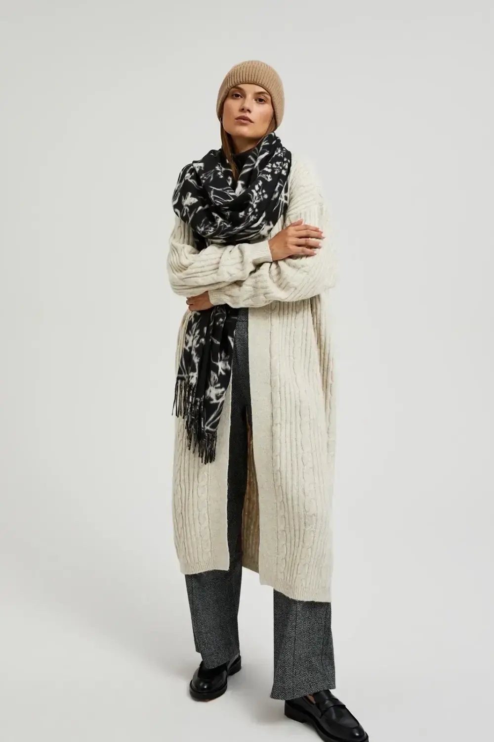 Marisse Women's Scarf Z-Sz-4519 Black