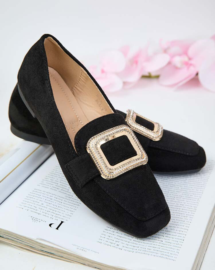 Resti Women's moccasins with buckle Serbento