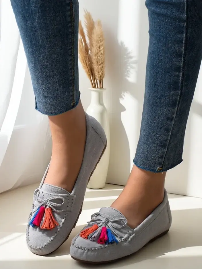 Resti Women’s eco suede moccasins Zimmid