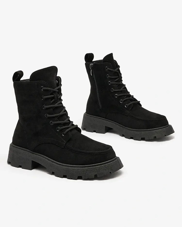 Resti Black women's Oroccar lace-up boots