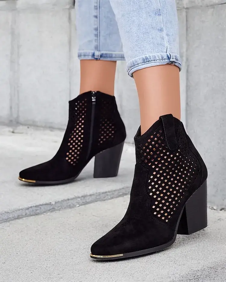 Resti Women's Tonnet openwork boots