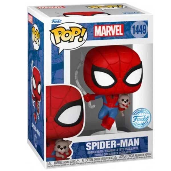 POP! Spider Man Spidey with Sandwich (Dog) (Marvel) Special Edition