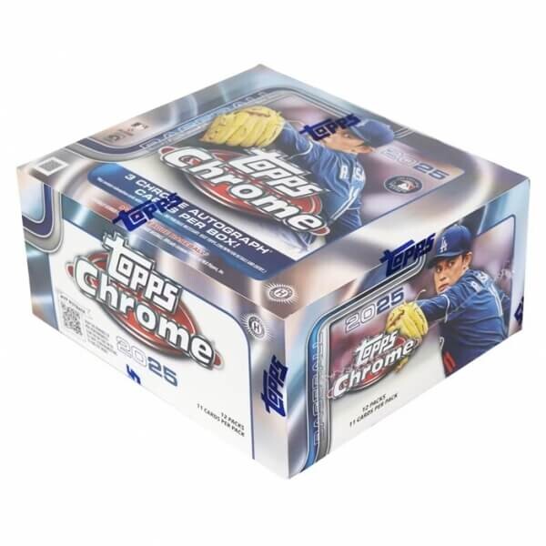 2025 Topps Chrome Baseball Hobby Jumbo Box