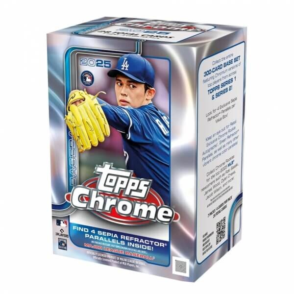 2025 Topps Chrome Baseball Blaster Box