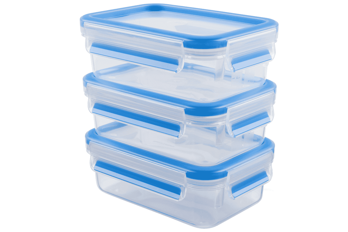 Dózy Tefal Master Seal Fresh 3 ks 0,55 l N1031251 Obdélníkové