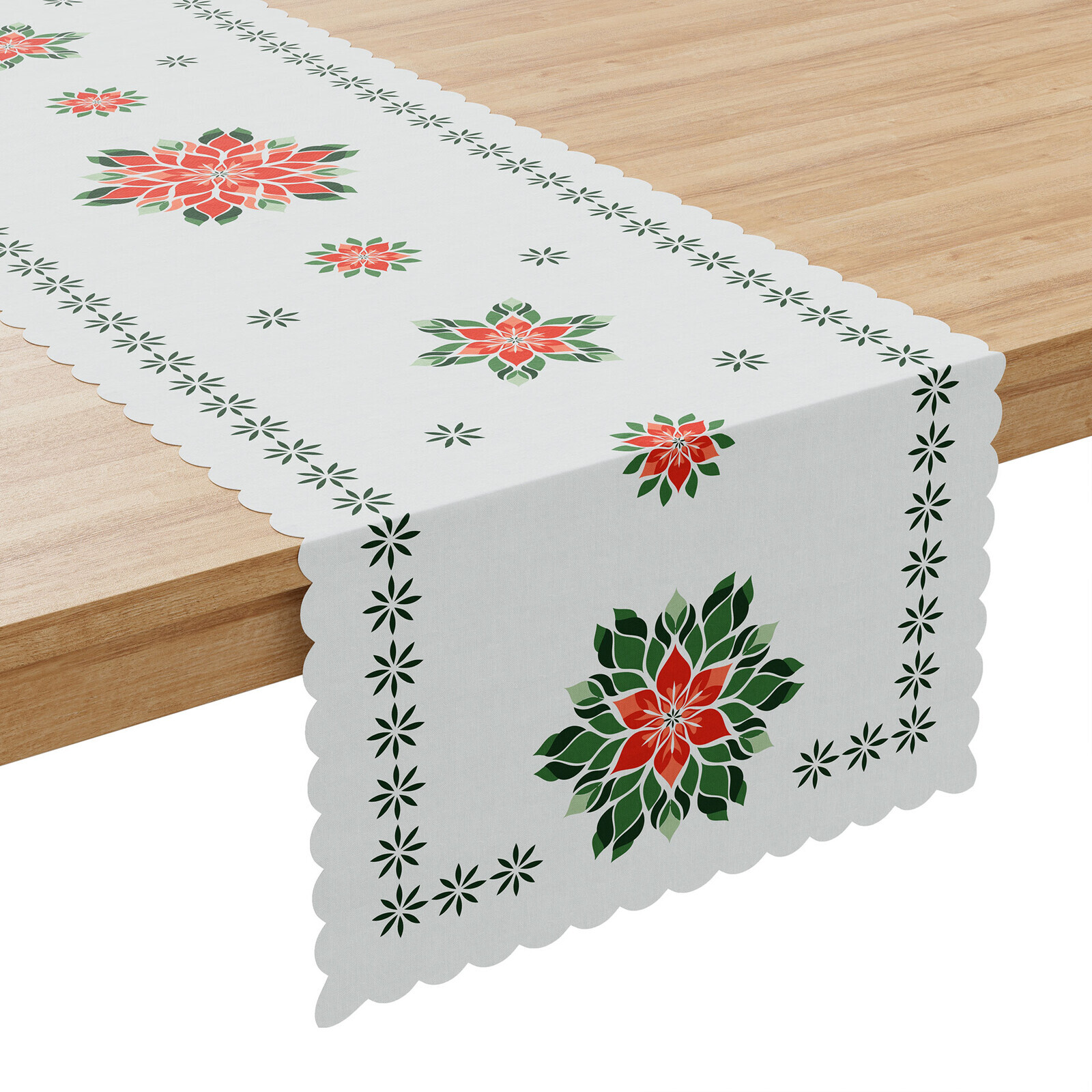 Vánoční ubrus - běhoun na stůl  BETLÉMSKÁ HVĚZDA 38x140 cm Mybesthome