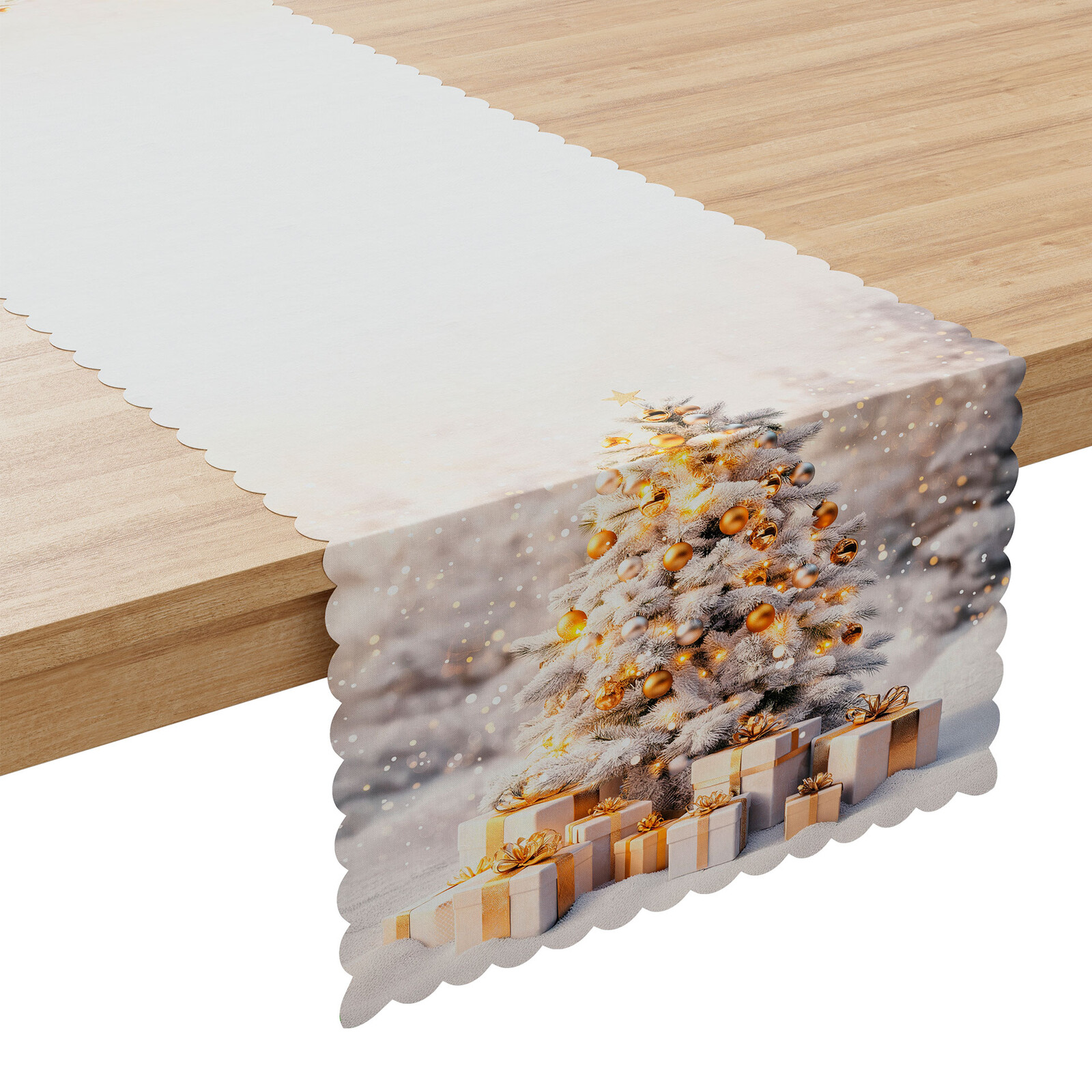 Vánoční ubrus - běhoun na stůl CHRISTMAS TREE 38x160 cm Mybesthome