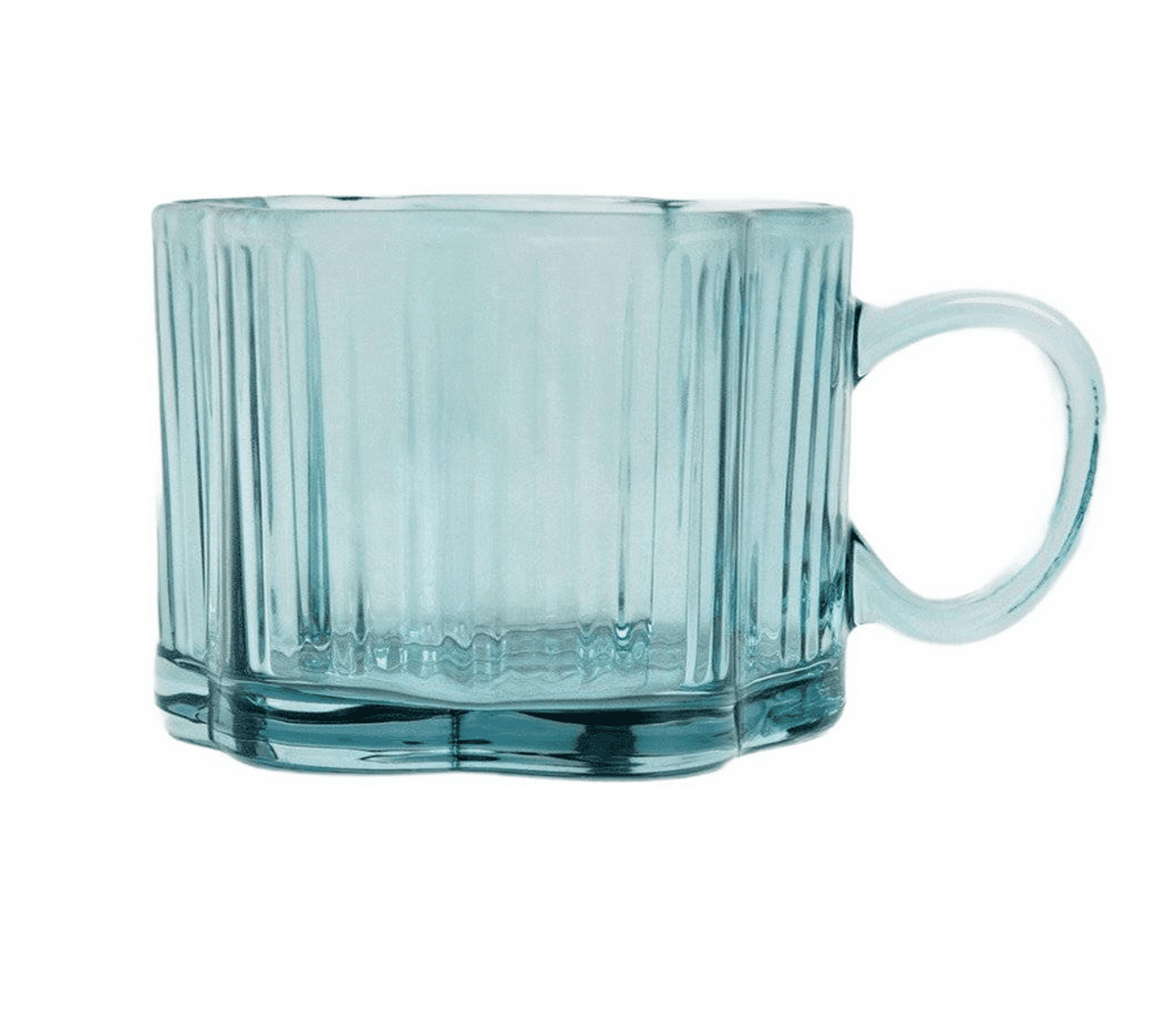Skleněný šálek ESTATE | tyrkysová | 0,25 l | 731792