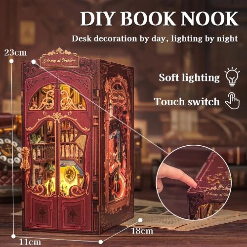 Book Nook sada - Knihovna moudrosti