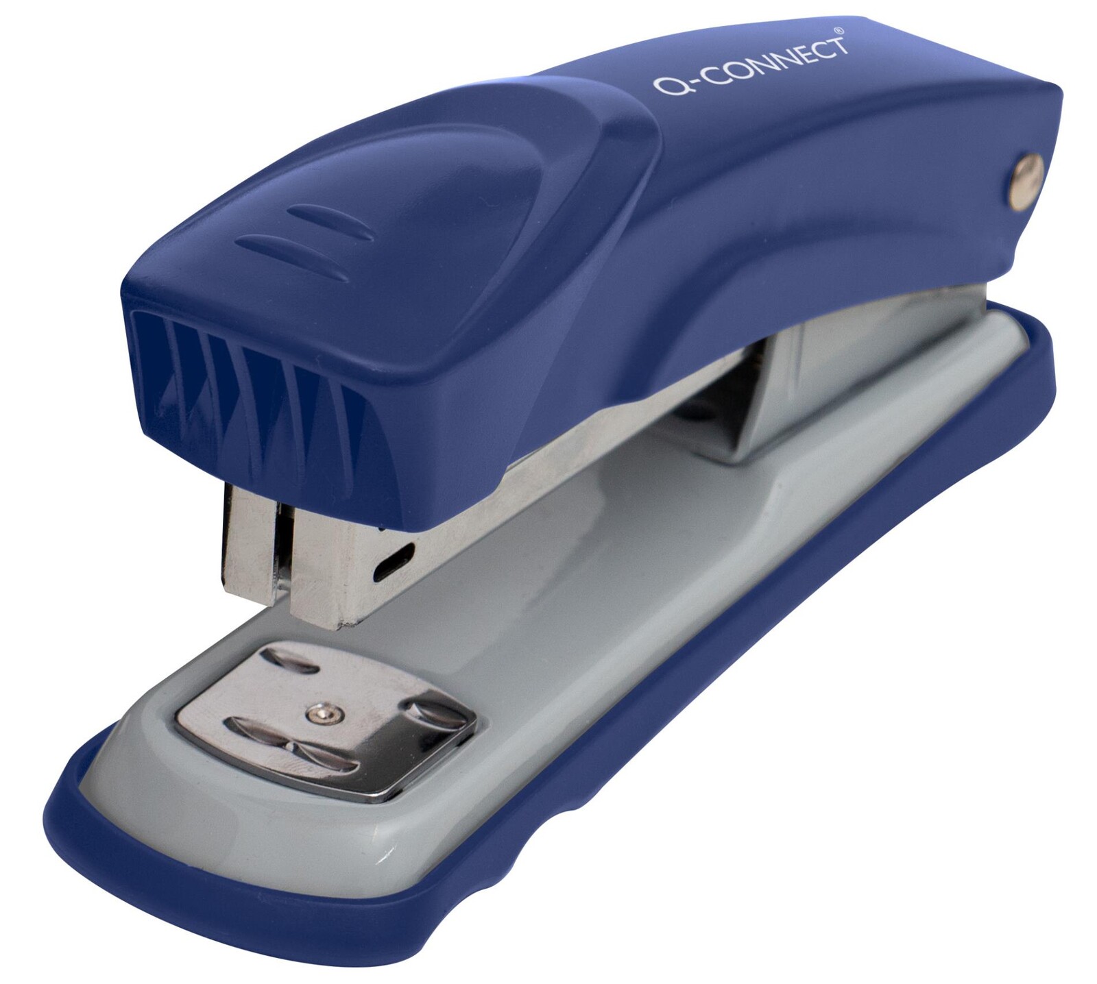 Sešívačka Q-Connect - 20 listů, kovová, modrá