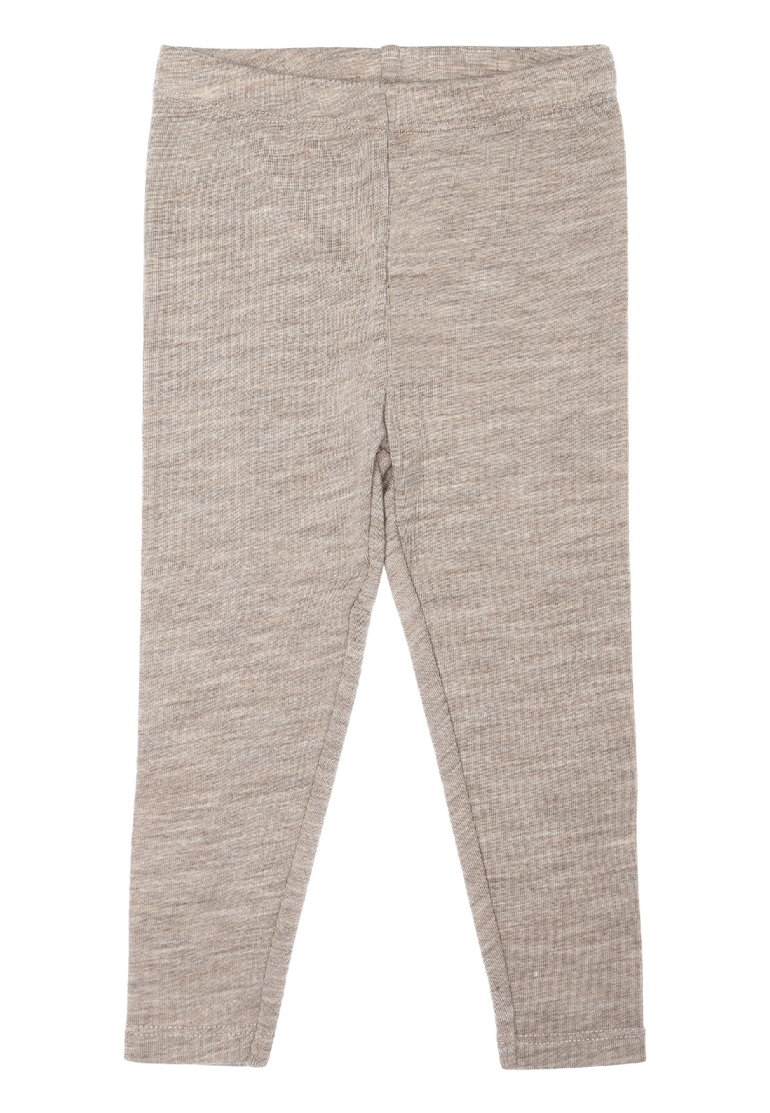 THE NEW SIBLINGS kojenecké vlněné legíny 5697 - Light Brown Melange Velikost: 62