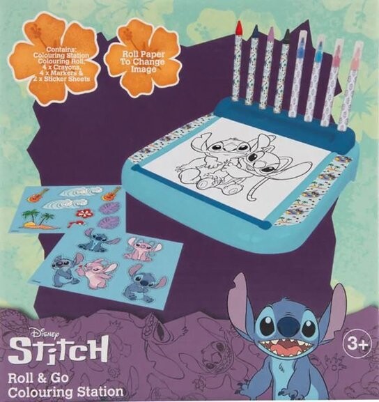 Stitch Roll and Go Omalovánky
