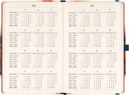 Planbook diář/notes Japonsko 2026