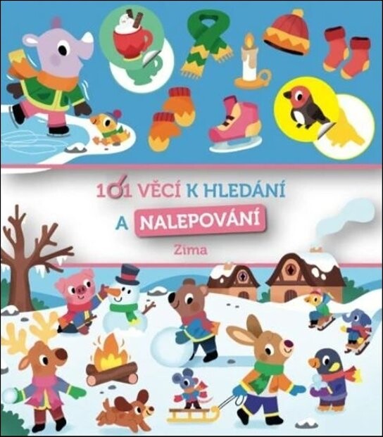 101 věcí k hledání a nalepování Zima