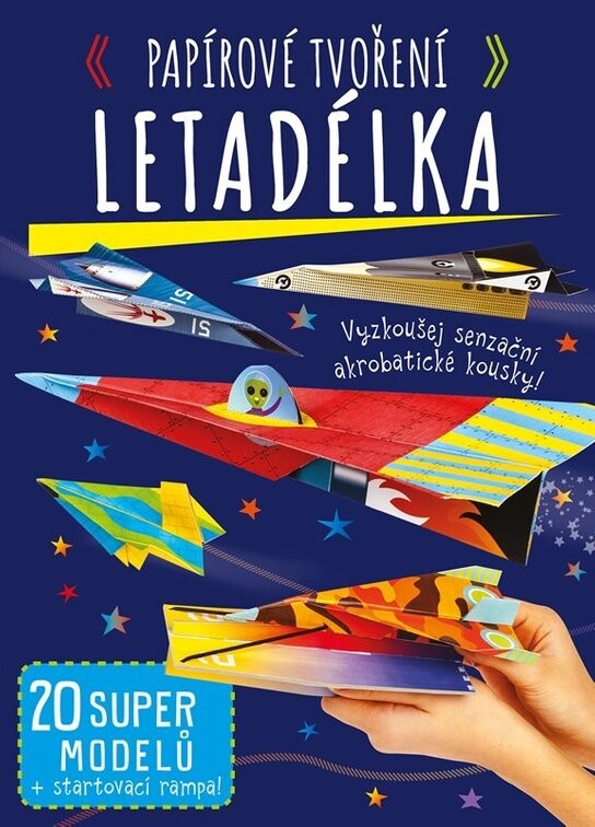 Papírové tvoření Letadélka