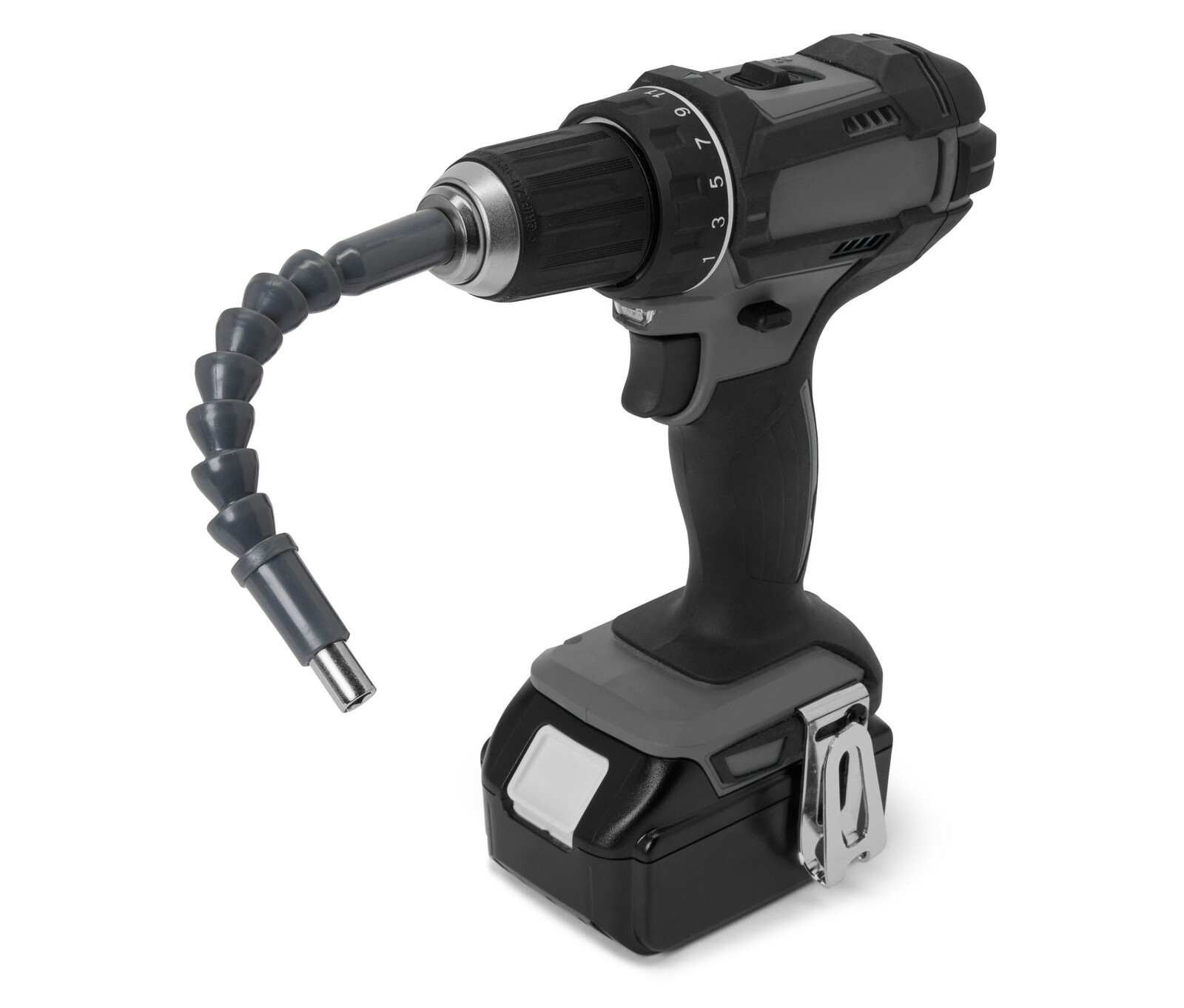 Tchibo - Pružné prodloužení vrtáku - barva: šedá