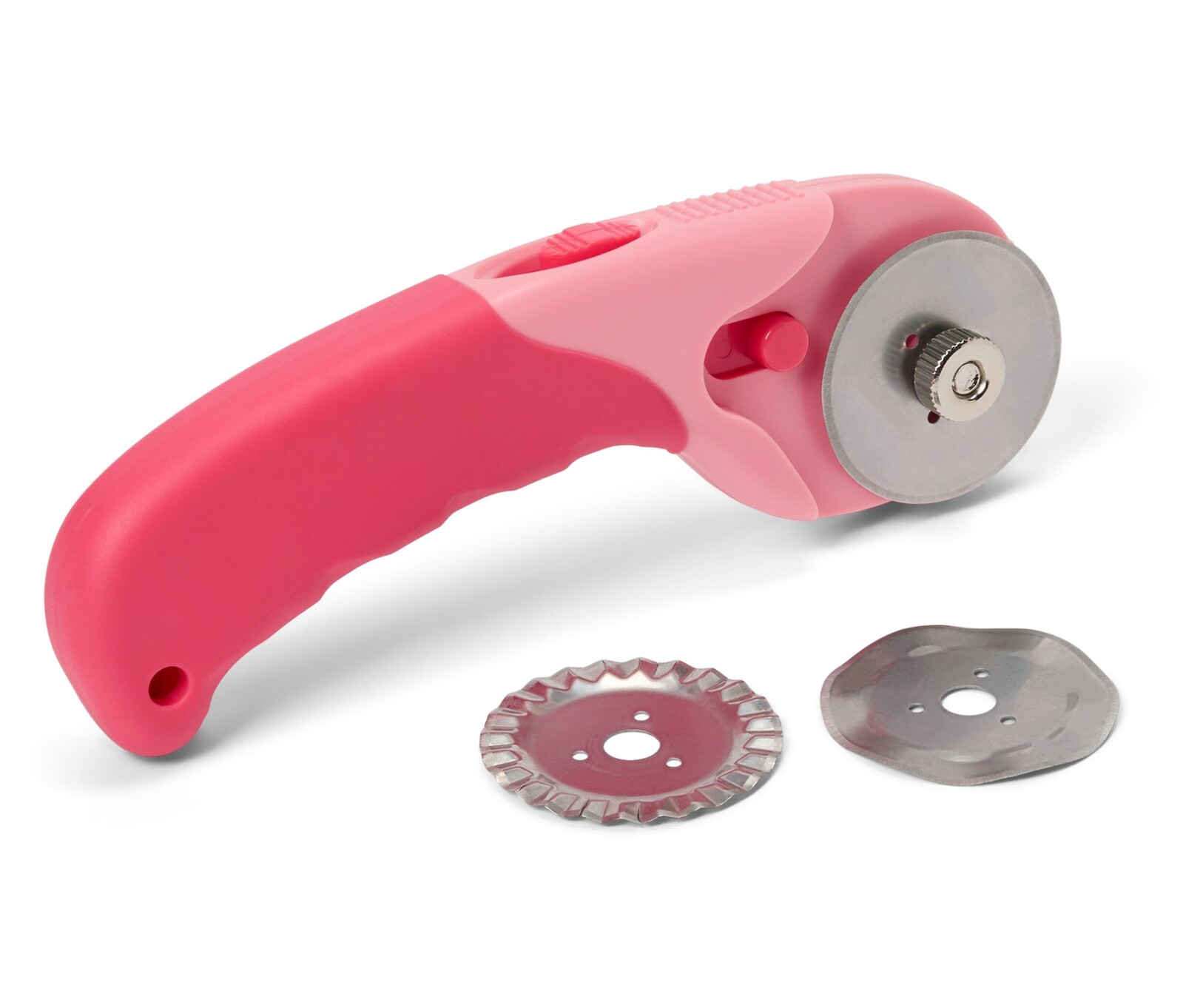 Tchibo - Kruhový řezač na textil - barva: růžová