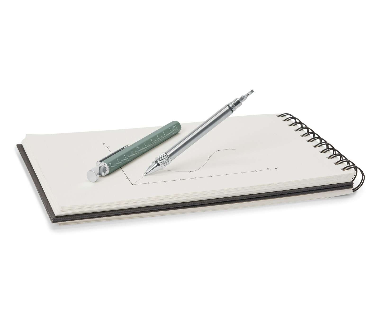 Tchibo - Multifunkční propiska - barva: zelená