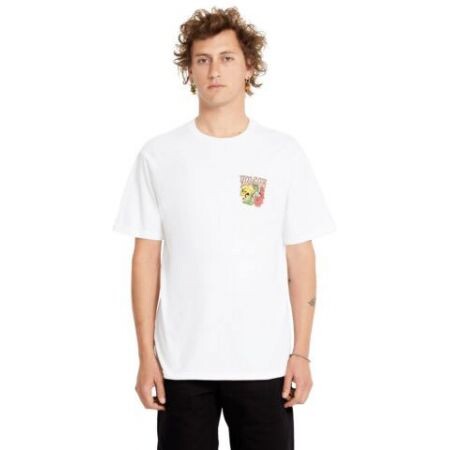 Triko Volcom Tooflow Bsc S/S - Bílá - L