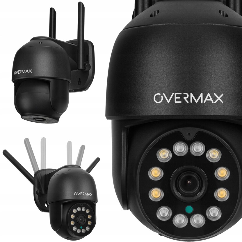 Venkovní Otočná Kamera 25s Lan 12 Led IP66 Wifi Full Hd 4x Zoom