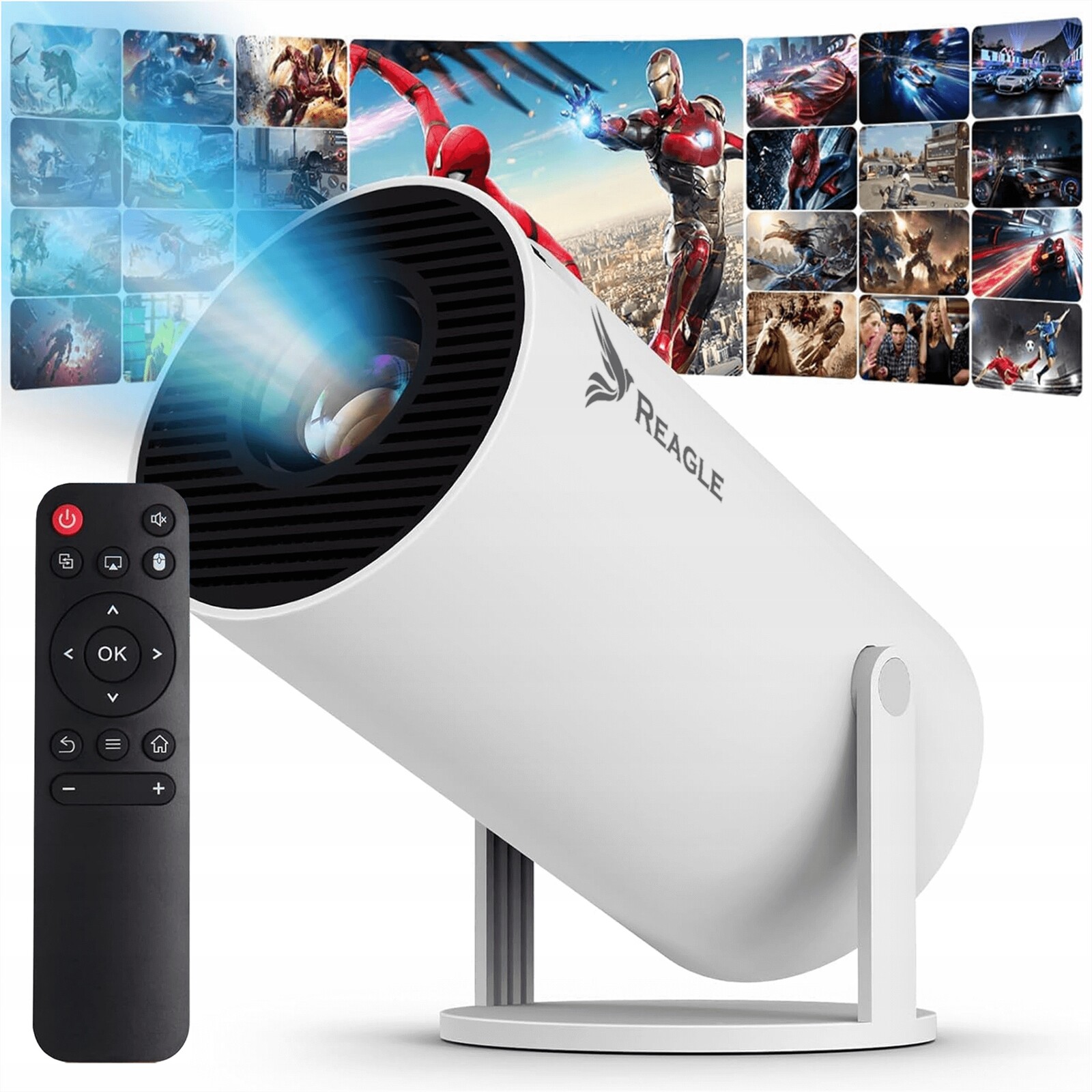 Projektor Mini Projektor Android 13 Přenosný Full Hd 4K Smart 2GB Ram v2025