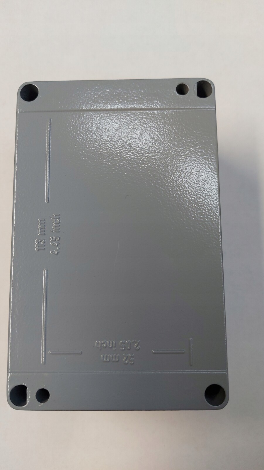 Hliníkové pouzdro Rose Systemtechnik 01081306 A110, hliník 80x125x57