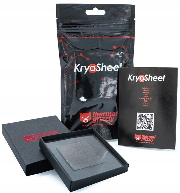 Thermal Grizzly Kryosheet 44x37 mm thermopad, tepelná podložka