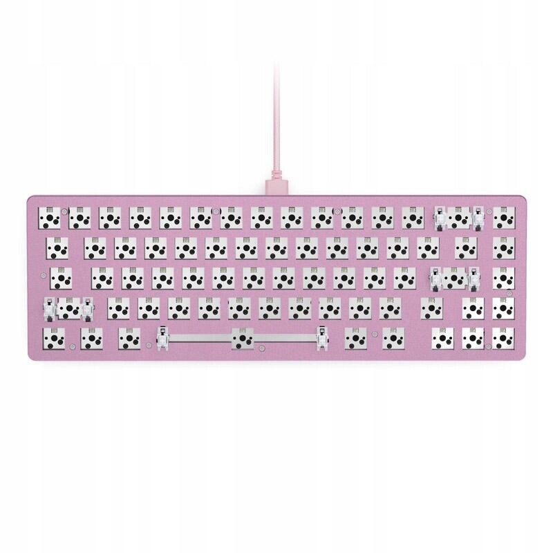 Mechanická klávesnice Glorious Gmmk 2 Compact Barebone růžová