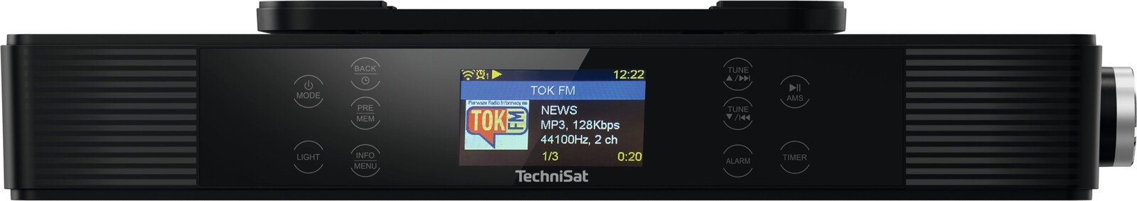 Síťové rádio Fm, internetové TechniSat KitchenRadio