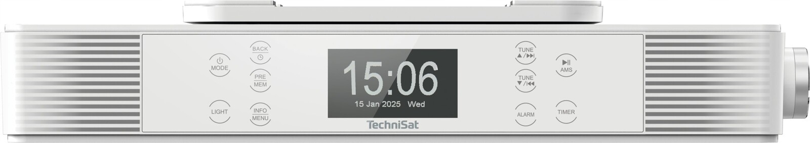 KitchenRadio Ir, síťové rádio Fm, internetové rádio TechniSat