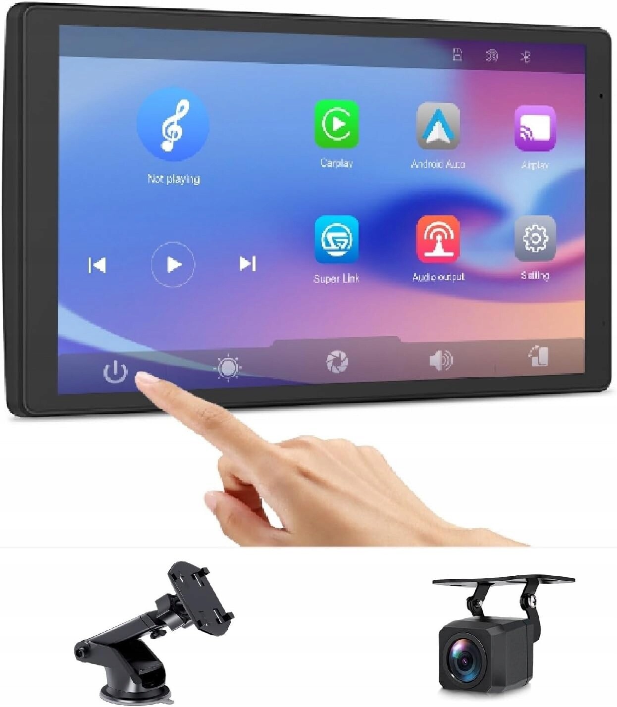 Rádio do auta CarPlay Gps Dsp Bluetooth 3+32 Gb Dotykový Ips Bmw 3 E46