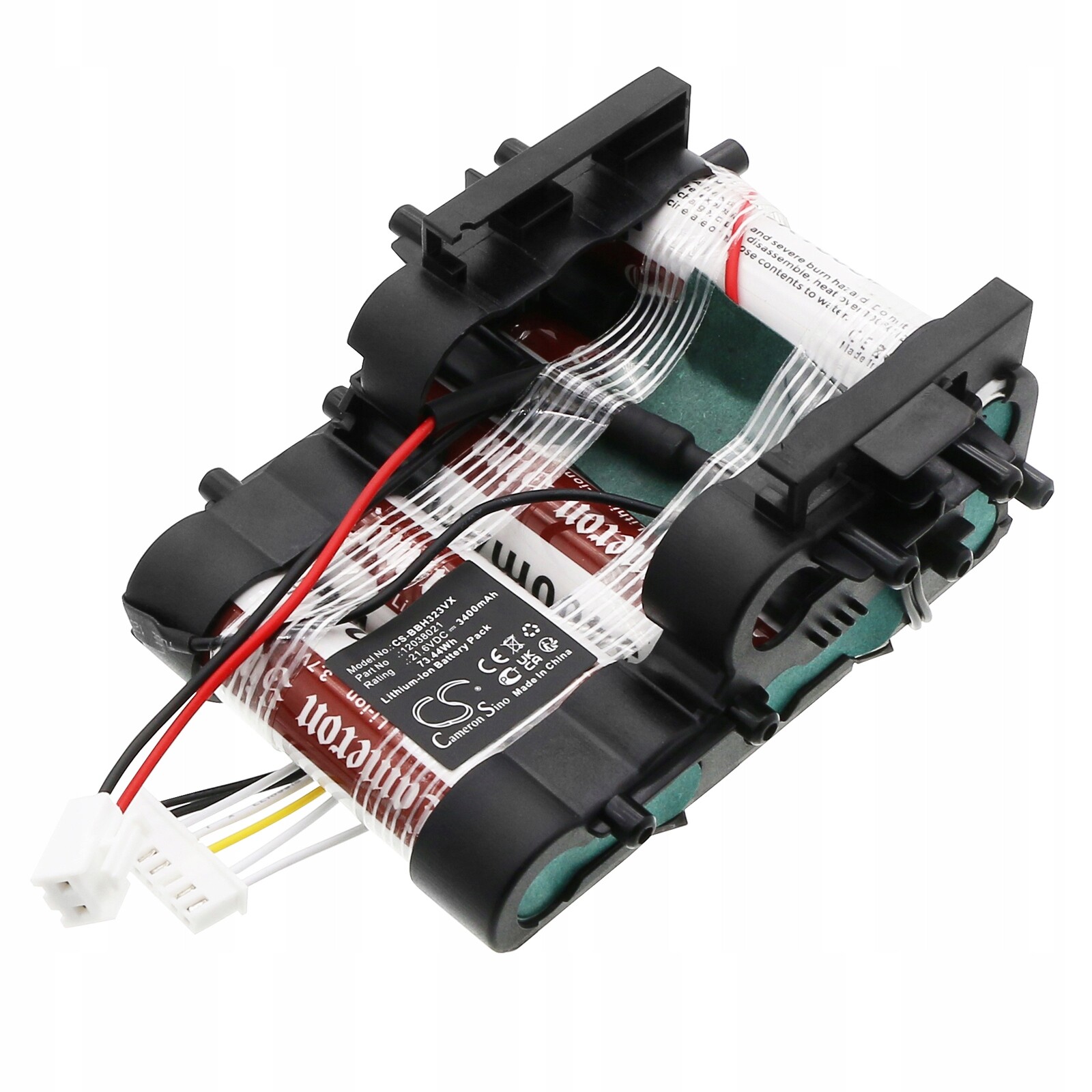 Akumulátor Baterie typu 12026553 12038021 828BPV216-01 pro vysavače Bosch