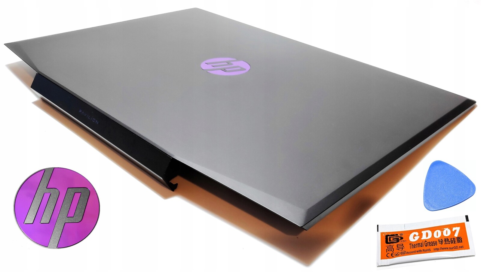 Klapka Matrice Hp 15-CX Gaming Purple Logo Dárek