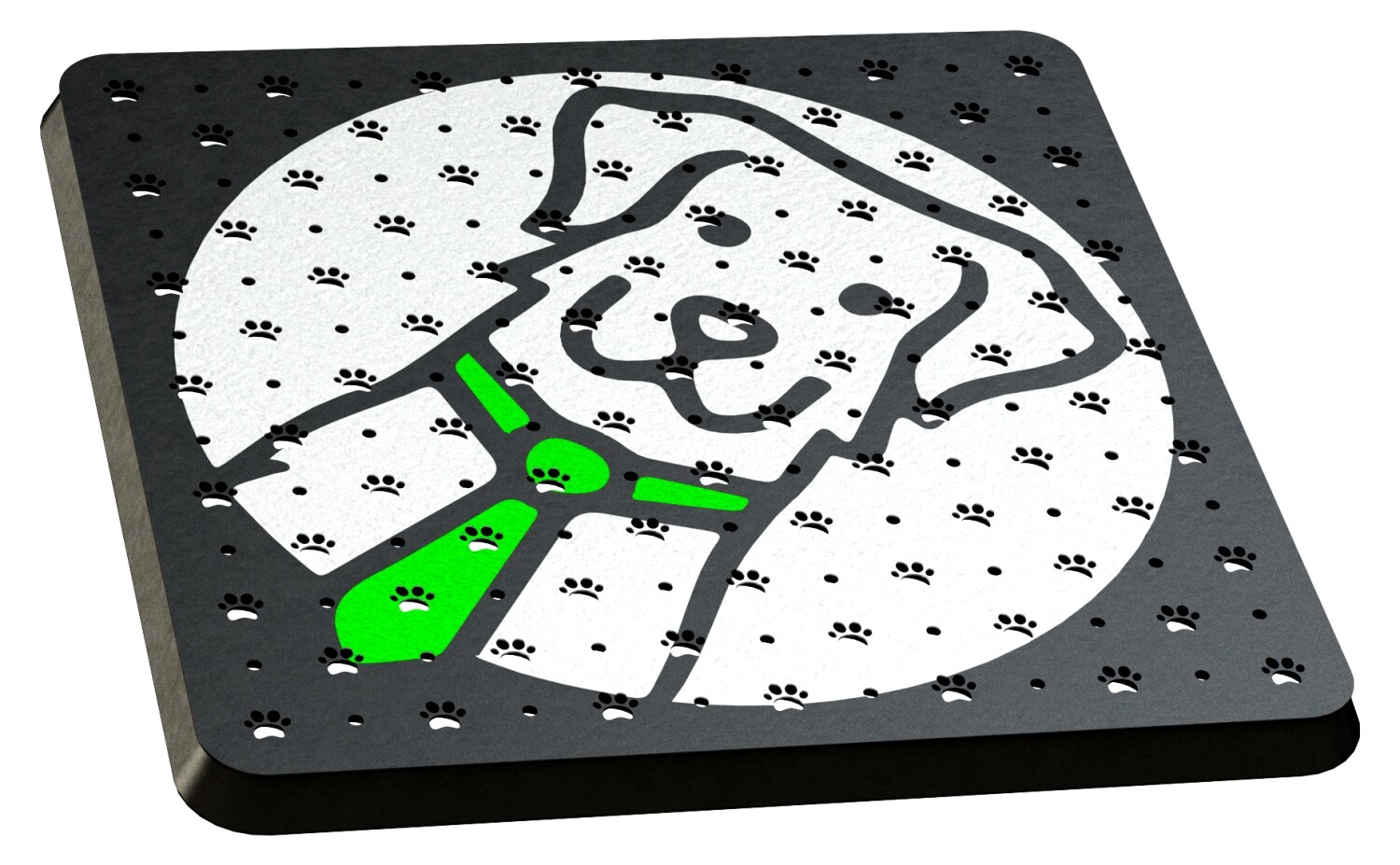 Čichová dlažba pro přesné označování pachů – trénink Nosework psa